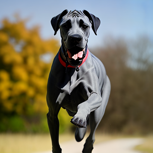 Great Dane Running Speed How Fast Are They - Dogreal