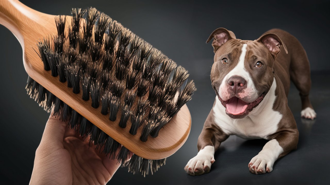 Best Brush For Pitbulls With Shedding Hair