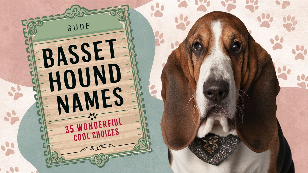 Guide Basset Hound Names 35 Wonderful Cool Choices