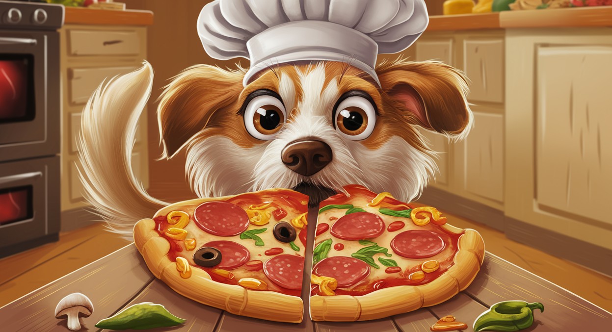 Can Dogs Have Pepperoni When Your Eating Pizza