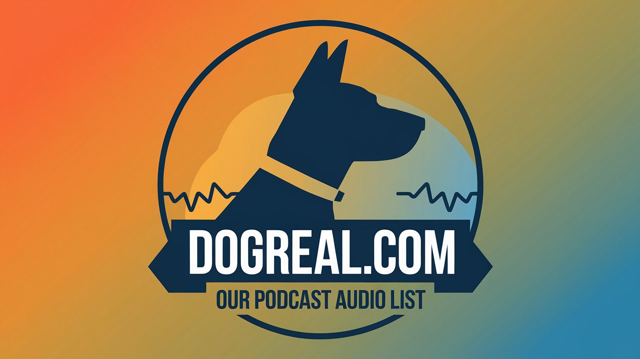 Our Dogreal Podcast Logo With The Text